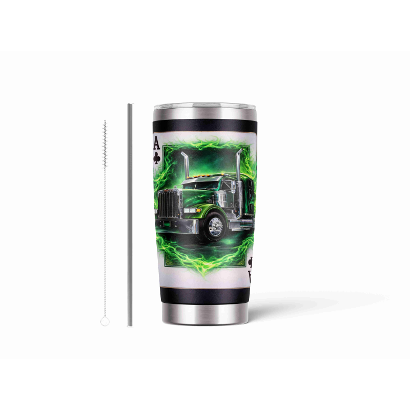 20oz Stainless Tumbler w/ Magnet Sliding Lid- Printed direct to Tumbler 666