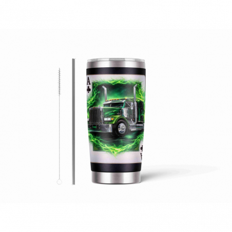 20oz Stainless Tumbler w/ Magnet Sliding Lid- Printed direct to Tumbler 666