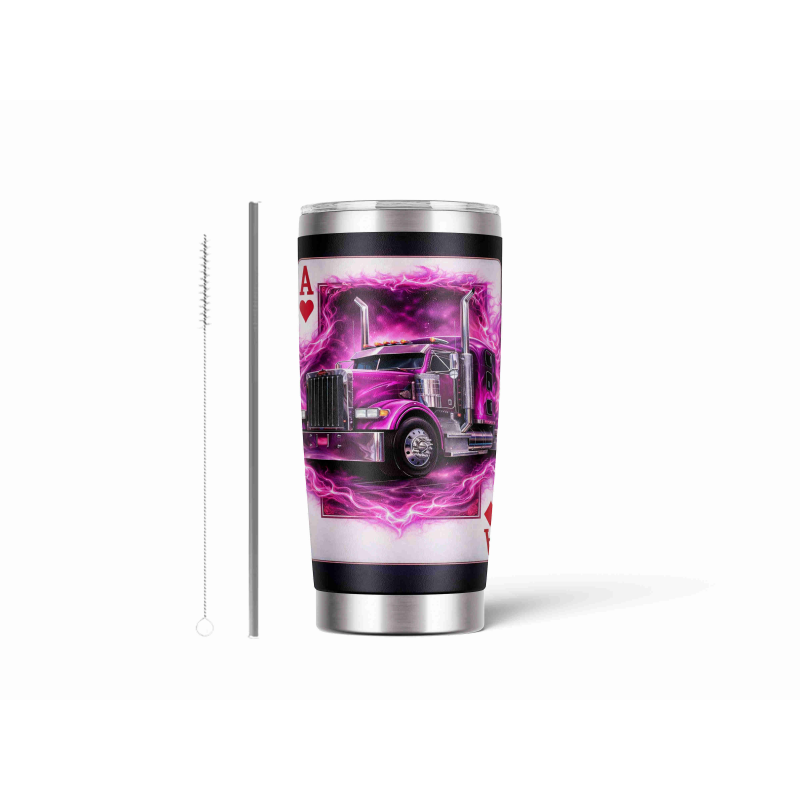 20oz Stainless Tumbler w/ Magnet Sliding Lid- Printed direct to Tumbler 667