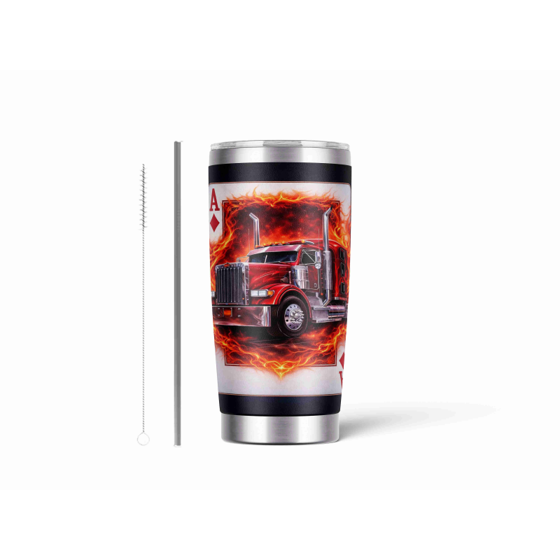 20oz Stainless Tumbler w/ Magnet Sliding Lid- Printed direct to Tumbler 668