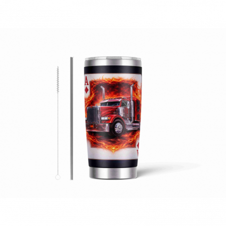 20oz Stainless Tumbler w/ Magnet Sliding Lid- Printed direct to Tumbler 668