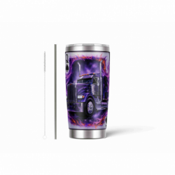 20oz Stainless Tumbler w/ Magnet Sliding Lid- Printed direct to Tumbler 669