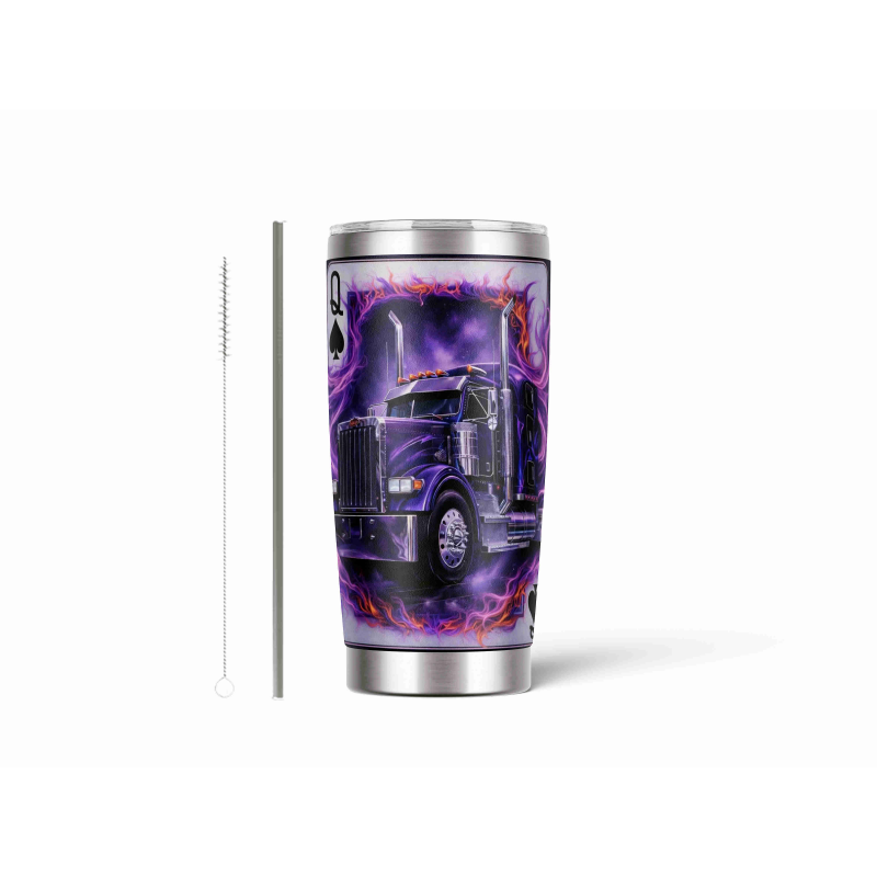 20oz Stainless Tumbler w/ Magnet Sliding Lid- Printed direct to Tumbler 669