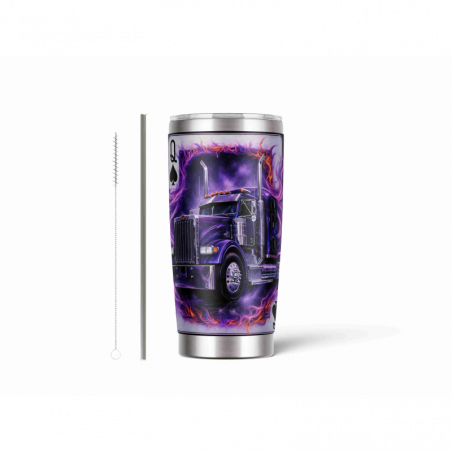 20oz Stainless Tumbler w/ Magnet Sliding Lid- Printed direct to Tumbler 669