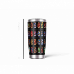 20oz Stainless Tumbler w/ Magnet Sliding Lid- Printed direct to Tumbler 672
