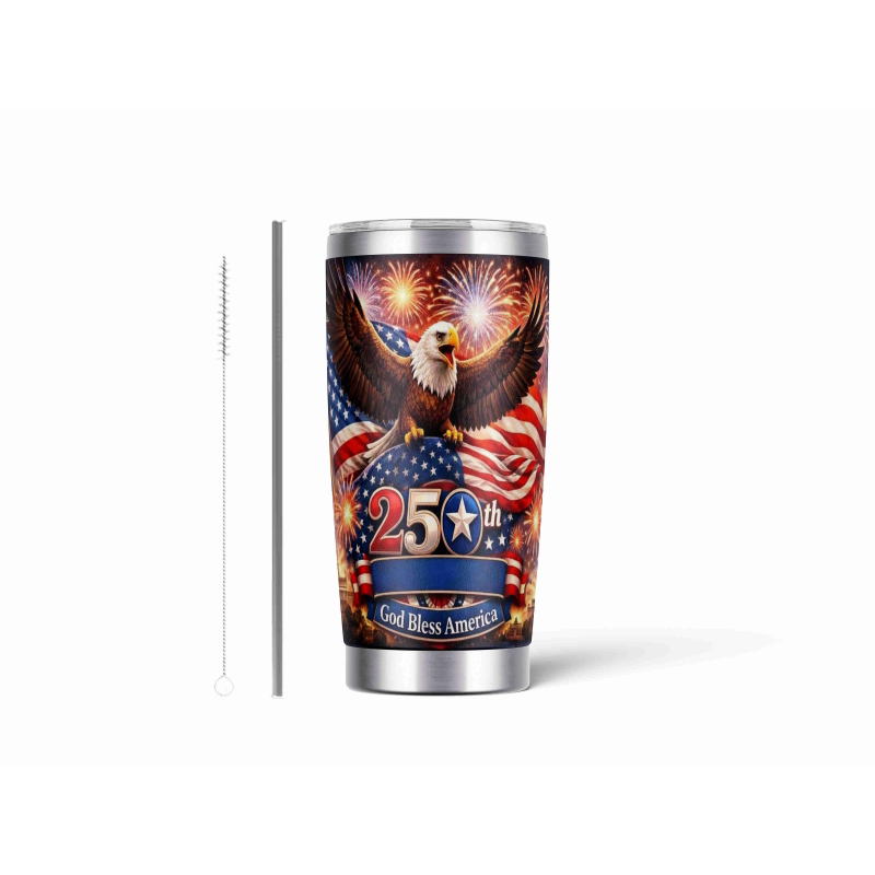 20oz Stainless Tumbler w/ Magnet Sliding Lid- Printed direct to Tumbler 680
