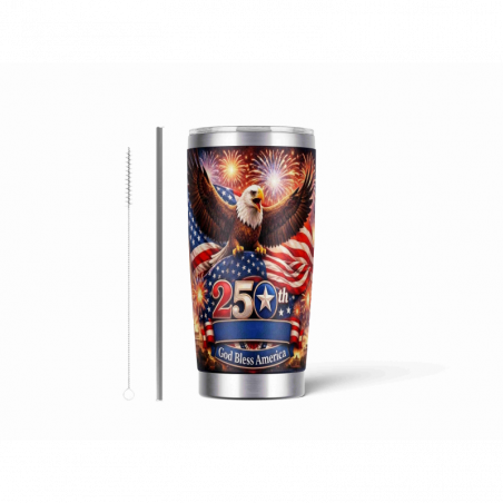 20oz Stainless Tumbler w/ Magnet Sliding Lid- Printed direct to Tumbler 680