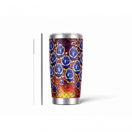 20oz Stainless Tumbler w/ Magnet Sliding Lid- Printed direct to Tumbler 682