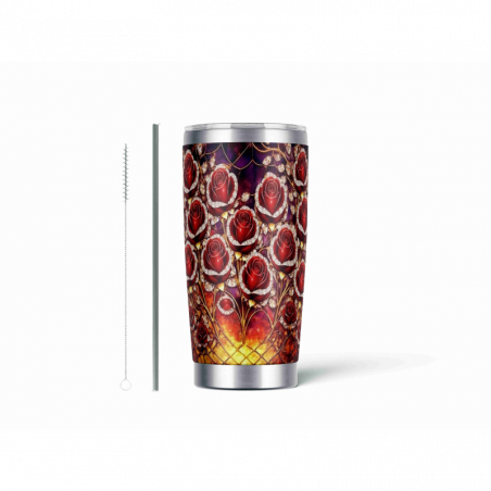 20oz Stainless Tumbler w/ Magnet Sliding Lid- Printed direct to Tumbler 683