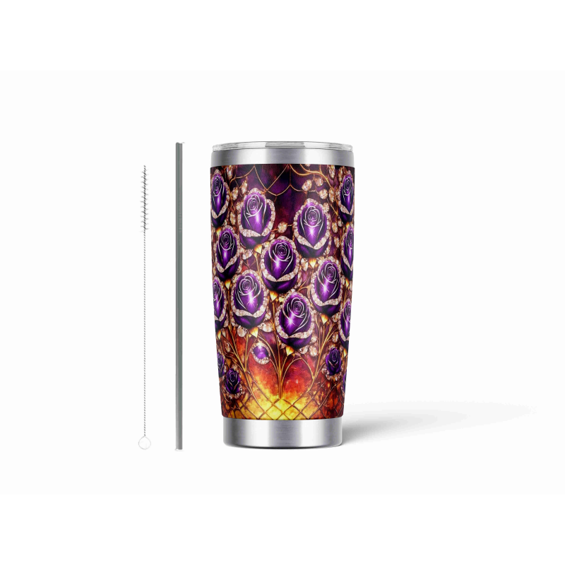 20oz Stainless Tumbler w/ Magnet Sliding Lid- Printed direct to Tumbler 684