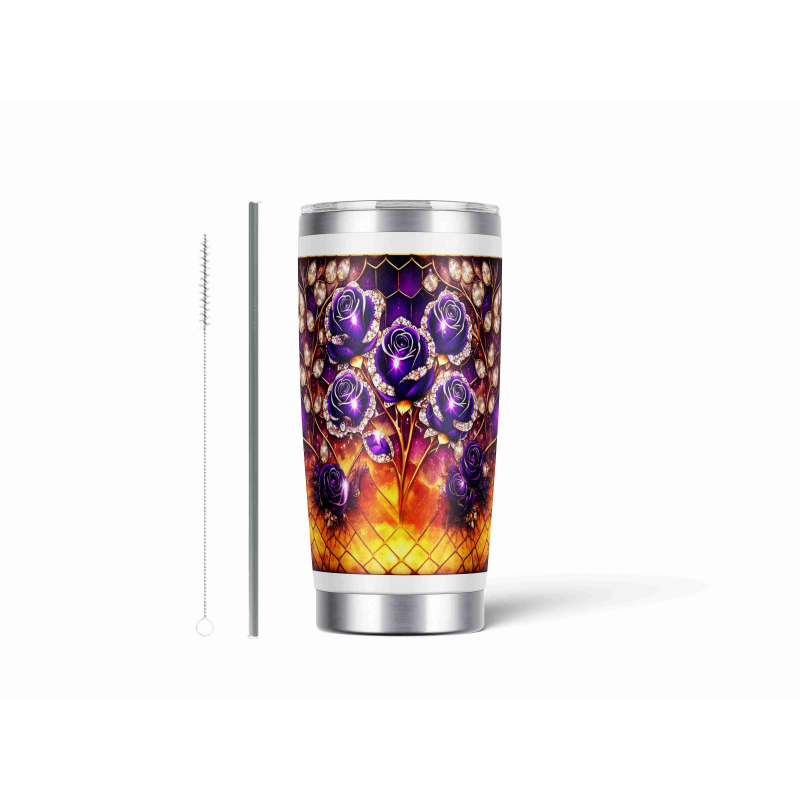 20oz Stainless Tumbler w/ Magnet Sliding Lid- Printed direct to Tumbler 685