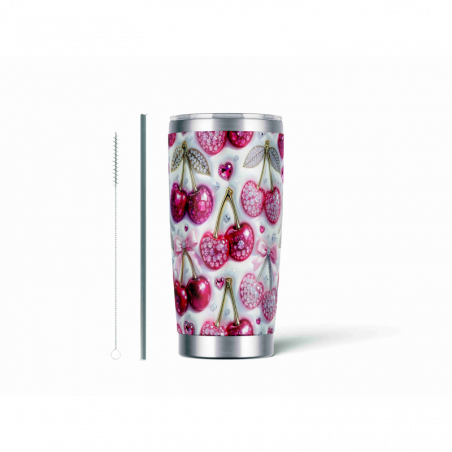 20oz Stainless Tumbler w/ Magnet Sliding Lid- Printed direct to Tumbler 687