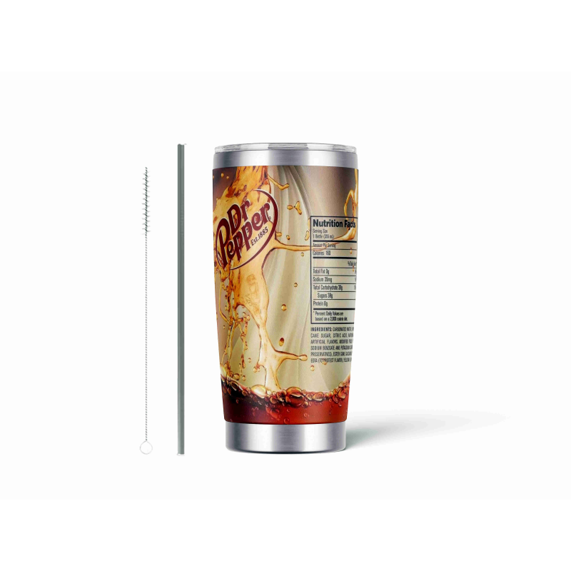 20oz Stainless Tumbler w/ Magnet Sliding Lid- Printed direct to Tumbler 691