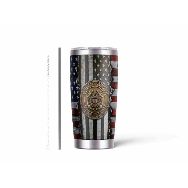 20oz Stainless Tumbler w/ Magnet Sliding Lid- Printed direct to Tumbler 694