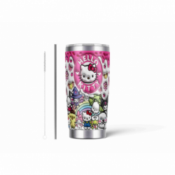 20oz Stainless Tumbler w/ Magnet Sliding Lid- Printed direct to Tumbler 695