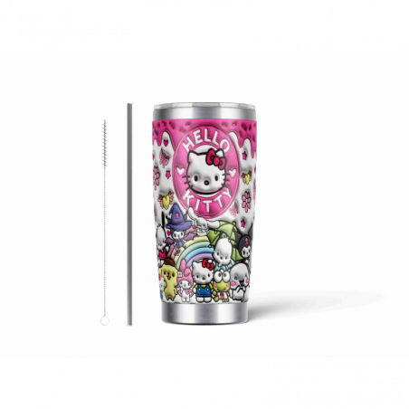 20oz Stainless Tumbler w/ Magnet Sliding Lid- Printed direct to Tumbler 695