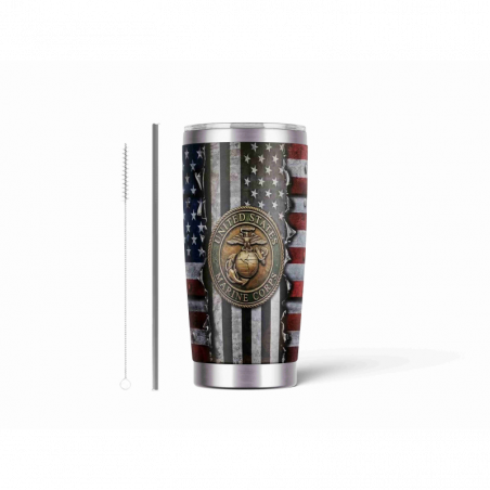20oz Stainless Tumbler w/ Magnet Sliding Lid- Printed direct to Tumbler 697