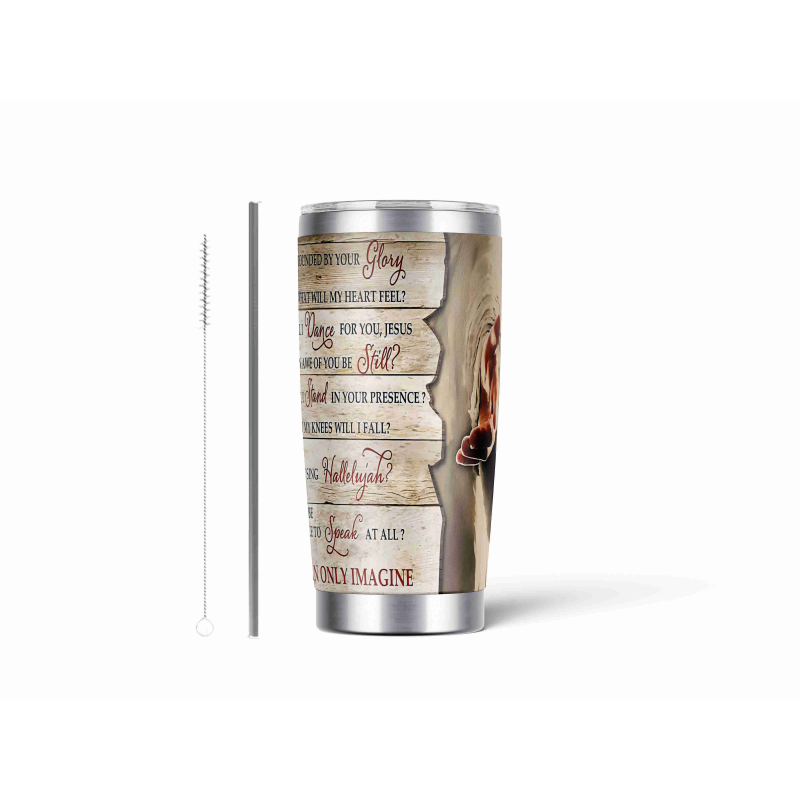 20oz Stainless Tumbler w/ Magnet Sliding Lid- Printed direct to Tumbler 700