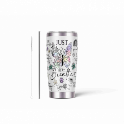 20oz Stainless Tumbler w/ Magnet Sliding Lid- Printed direct to Tumbler 703