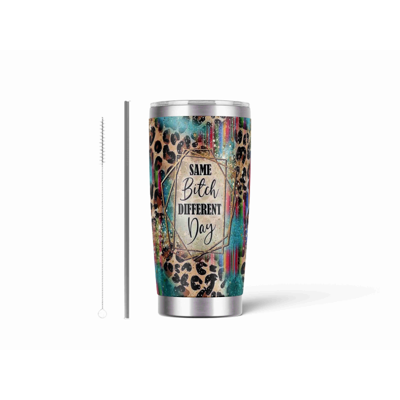 20oz Stainless Tumbler w/ Magnet Sliding Lid- Printed direct to Tumbler 704