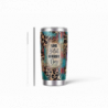 20oz Stainless Tumbler w/ Magnet Sliding Lid- Printed direct to Tumbler 704