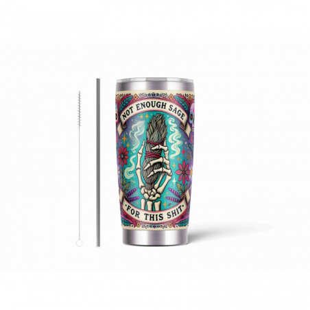 20oz Stainless Tumbler w/ Magnet Sliding Lid- Printed direct to Tumbler 706