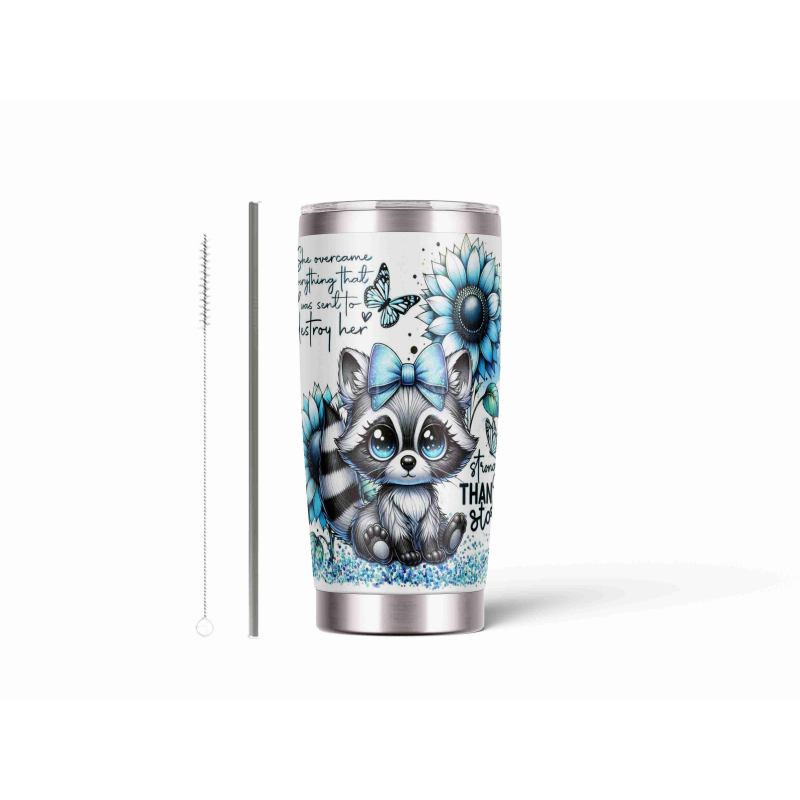 20oz Stainless Tumbler w/ Magnet Sliding Lid- Printed direct to Tumbler 708