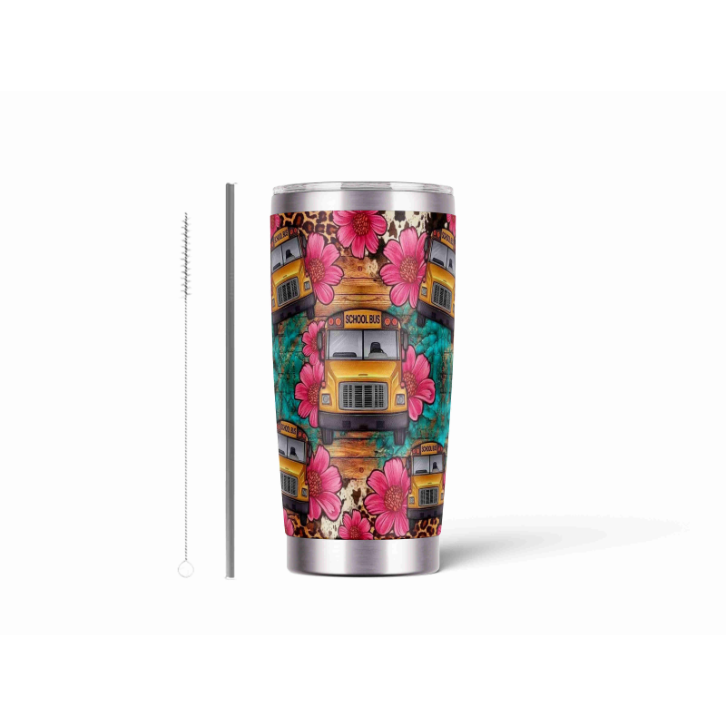 20oz Stainless Tumbler w/ Magnet Sliding Lid- Printed direct to Tumbler 710