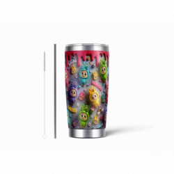 20oz Stainless Tumbler w/ Magnet Sliding Lid- Printed direct to Tumbler 712