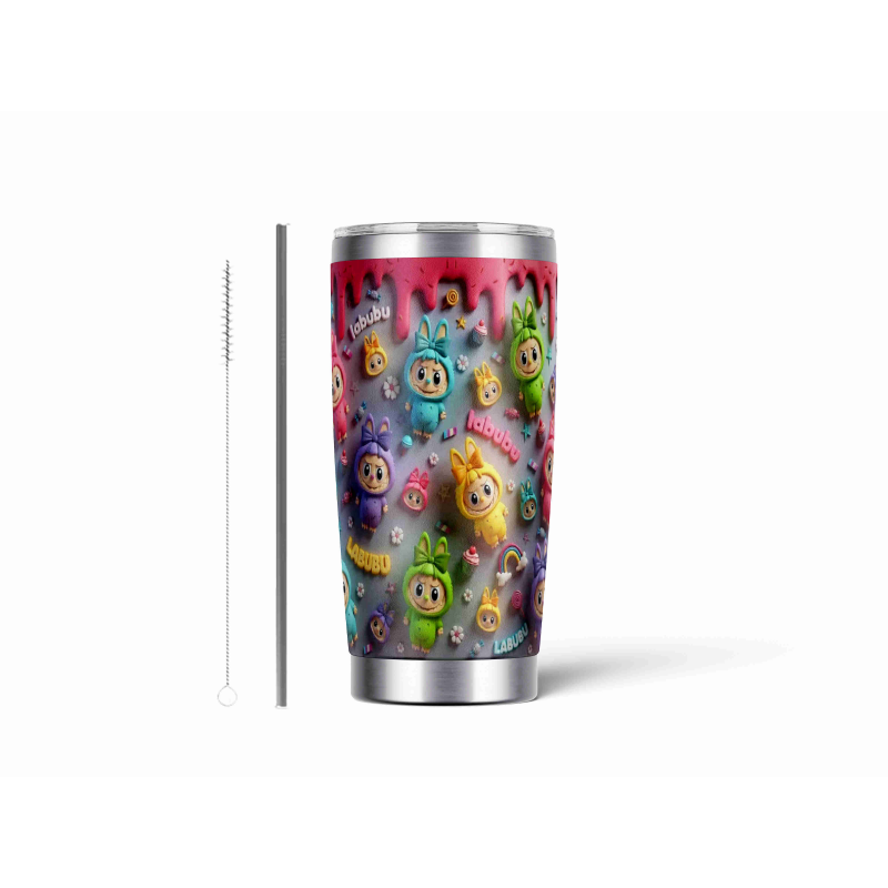 20oz Stainless Tumbler w/ Magnet Sliding Lid- Printed direct to Tumbler 712