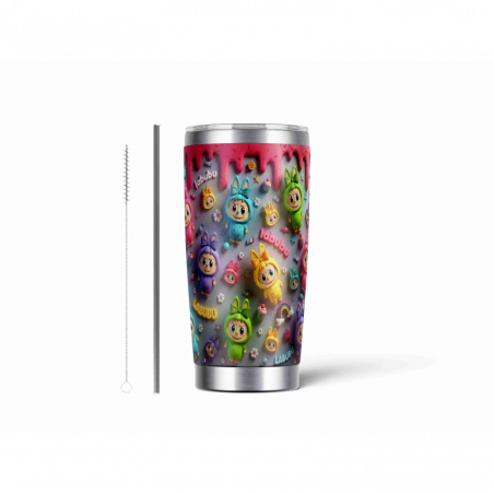 20oz Stainless Tumbler w/ Magnet Sliding Lid- Printed direct to Tumbler 712