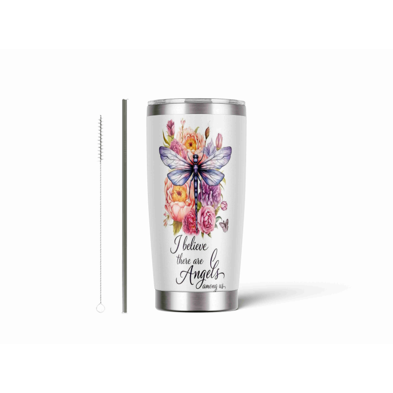 20oz Stainless Tumbler w/ Magnet Sliding Lid- Printed direct to Tumbler 713
