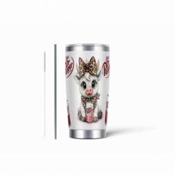 20oz Stainless Tumbler w/ Magnet Sliding Lid- Printed direct to Tumbler 714
