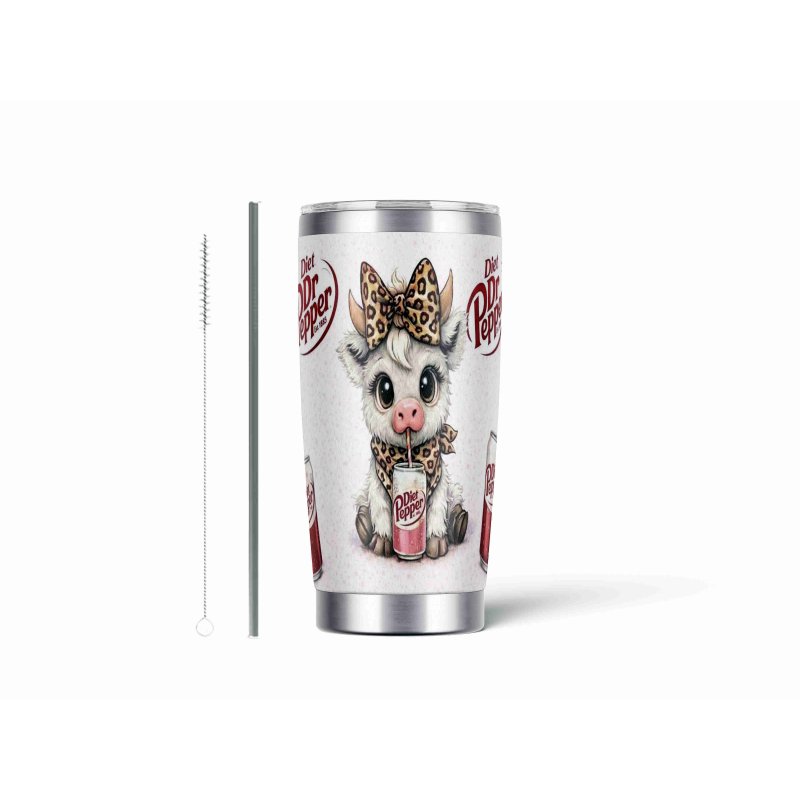 20oz Stainless Tumbler w/ Magnet Sliding Lid- Printed direct to Tumbler 714
