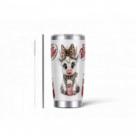 20oz Stainless Tumbler w/ Magnet Sliding Lid- Printed direct to Tumbler 714