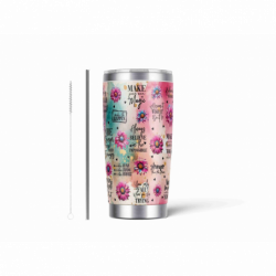 20oz Stainless Tumbler w/ Magnet Sliding Lid- Printed direct to Tumbler 717