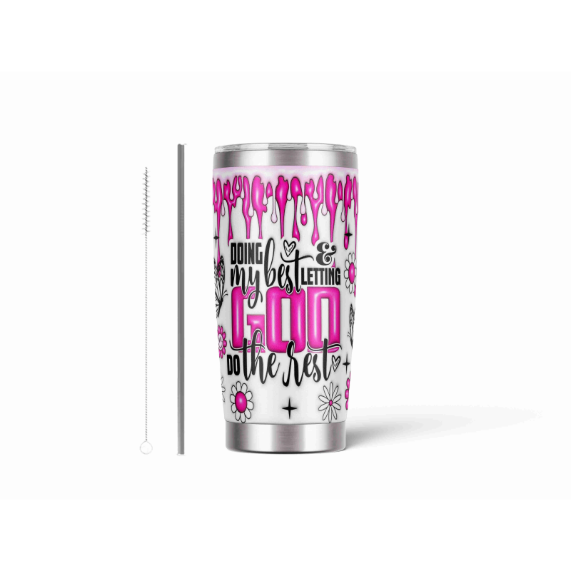 20oz Stainless Tumbler w/ Magnet Sliding Lid- Printed direct to Tumbler 719