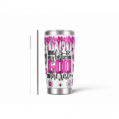 20oz Stainless Tumbler w/ Magnet Sliding Lid- Printed direct to Tumbler 719