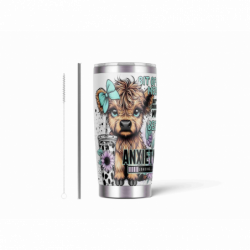 20oz Stainless Tumbler w/ Magnet Sliding Lid- Printed direct to Tumbler 721