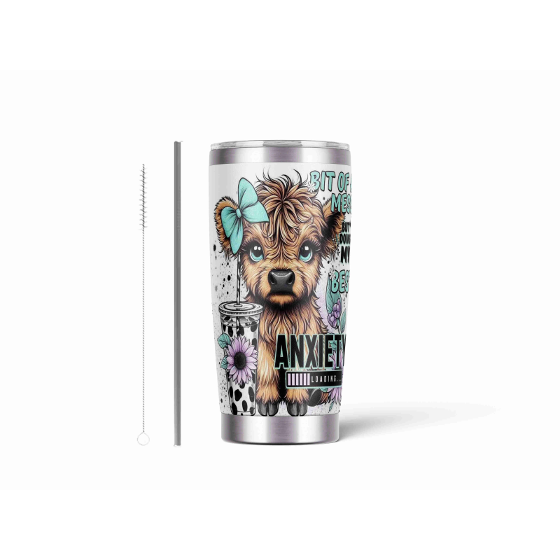 20oz Stainless Tumbler w/ Magnet Sliding Lid- Printed direct to Tumbler 721
