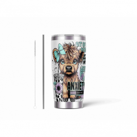 20oz Stainless Tumbler w/ Magnet Sliding Lid- Printed direct to Tumbler 721