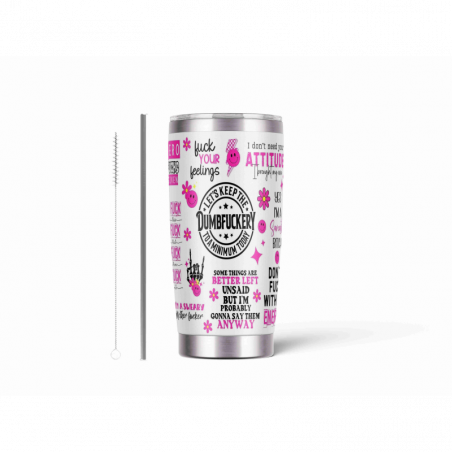 20oz Stainless Tumbler w/ Magnet Sliding Lid- Printed direct to Tumbler 725