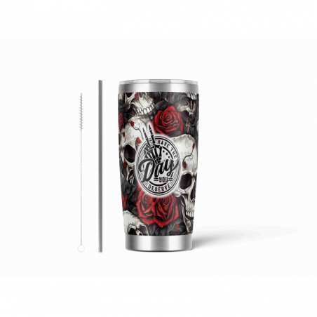 20oz Stainless Tumbler w/ Magnet Sliding Lid- Printed direct to Tumbler 727