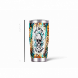 20oz Stainless Tumbler w/ Magnet Sliding Lid- Printed direct to Tumbler 728