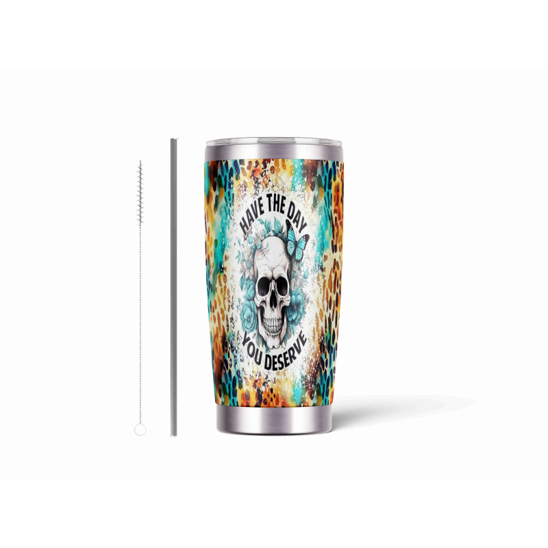 20oz Stainless Tumbler w/ Magnet Sliding Lid- Printed direct to Tumbler 728