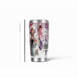 20oz Stainless Tumbler w/ Magnet Sliding Lid- Printed direct to Tumbler 729