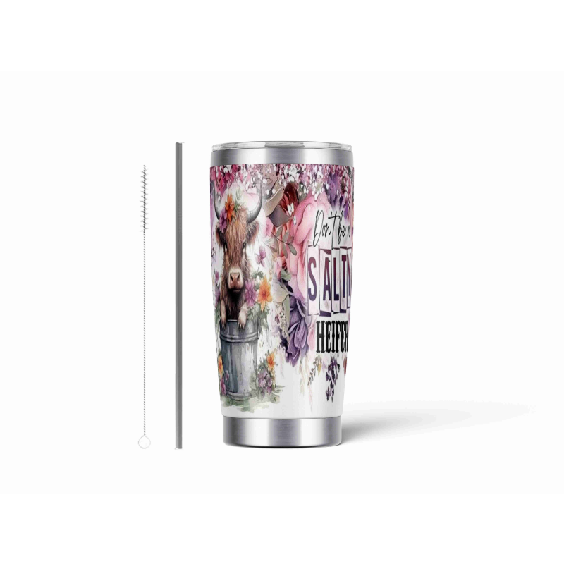 20oz Stainless Tumbler w/ Magnet Sliding Lid- Printed direct to Tumbler 729