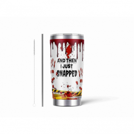 20oz Stainless Tumbler w/ Magnet Sliding Lid- Printed direct to Tumbler 733