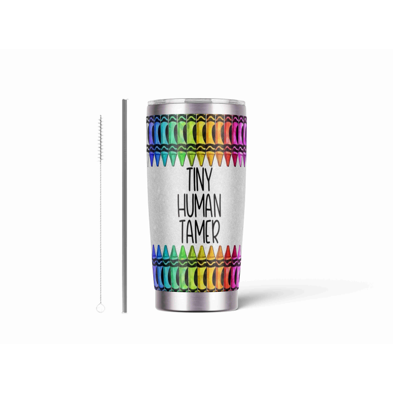 20oz Stainless Tumbler w/ Magnet Sliding Lid- Printed direct to Tumbler 743