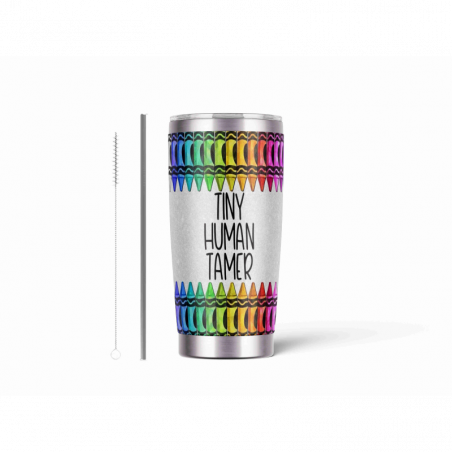 20oz Stainless Tumbler w/ Magnet Sliding Lid- Printed direct to Tumbler 743